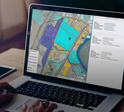 Sitadel, la base des permis de construire, de démolir et d'aménager, est dans Géofoncier